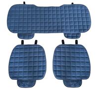 Auto Accessori Lupex Funda de Asiento de 3 Piezas Universal para Coche, protección de Asiento, 2 Delanteras y 1 Trasera, Protector de Confort para el Coche, cojín Interior (Azul Claro)