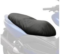 Auto Accessori Lupex Funda de sillín universal impermeable talla Maxi 115 x 50 cm, color negro, de piel sintética, funda para sillín de scooter y moto, con bolsa, disponible también M, L y XL