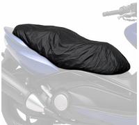 Auto Accessori Lupex - Funda para sillín de moto y scooter impermeable y antidesgarros con bolsa - Talla Maxi (115 x 50 cm), color negro - Apto para 300-500 cc y similares