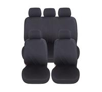Auto Accessori Lupex Fundas Asientos Coche Universal, Tejido Poliester, Juego Fundas Asientos adaptables, No SUV (Delantero y Trasero, G - Azul Oscuro)