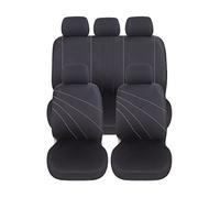 Auto Accessori Lupex Fundas Asientos Coche Universal, Tejido Poliester, Juego Fundas Asientos adaptables, No SUV (Delantero y Trasero, G - Gris)
