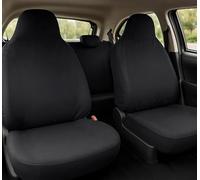 Auto Accessori Lupex Fundas para Asientos compatibles C1, Color Negro, Made in Italy, Juego de Fundas Delanteras y traseras