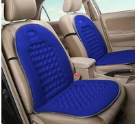 Auto Accessori Lupex - Par de respaldos universales, Kit de 2 Piezas, Fundas de Asiento Delantero, para Asientos de Coche, Furgoneta, autobús, camión, Silla de Oficina, poliéster, con 92 Bolas de