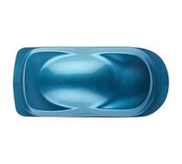 Auto Air Colors Set CANDY2-O 4657 Caribe Blue 60ml + W357 Chrome 60ml + 4040 Bleed Checker 60ml (over 6003 Grey)