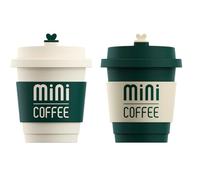 Auto Air Fresheners Clips, Car Vent Diffusers, Long-Lasting 2PCS Aromatherapy Coffee Cup Shaped Perfume, Scented Air Outlet Clip for Office, Kitchen, Classroom and Vehicle Use