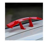 Auto Alerón Trasero Universal para Maletero De Coche Accesorios Decorativos(Small Red)