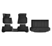 Auto Alfombra Antideslizante para BMW X3 X4 2018-2024 Coche TPE Piso Alfombrillas Cargador Forro para Todo Tipo De Clima Respaldo Maletero Alfombrilla(4pcs Set)