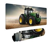 Auto Alfombrilla Ratón Gaming 1000x500x3mm, Alfombrilla Escritorio XXL Campo, Tapete Escritorio con Base de Goma Antideslizante, Mouse Pad con Bordes Cosidos, Accesorios Gaming, para Portatil Q-6517