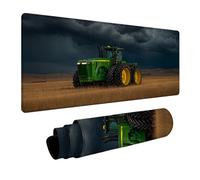 Auto Alfombrilla Ratón Gaming 1600x800x3mm, Alfombrilla Escritorio XXL Campo, Tapete Escritorio con Base de Goma Antideslizante, Mouse Pad con Bordes Cosidos, Accesorios Gaming, para Portatil N-4476