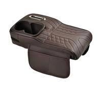 Auto Armrest Cushion - 34x18x7cm Faux Leather Universal Compartment System, Versatile Cabin Insert | Comfortable Support Structure With Daily Travel Utility for SUV Sedan Driver Passenger Commuting Jo