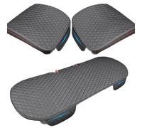 Auto Asiento Cojín para Audi Q4 E-Tron, Cojines de Asiento Delantero Antideslizante, Súper Suave Cómodo Cojin Asiento Coche,D/Grey