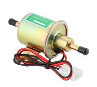 AUTO - Bomba de combustible eléctrica HEP-02A 12/24V Bomba de transferencia de combustible de baja presión Bomba de gasolina de gas de metal sólido con kit de instalación