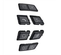 Auto Botones Control Volante Compatible Con Para X1 E84 2010 2011 2012 2013 2014 2015 Cubiertas Botones Volante Del Coche Cubierta Del Botón Del Interruptor Del Menú De Control Volumen