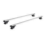 Auto Canasta Transporte Barra Transversal para Portaequipajes De Techo Ajustable Aluminio para Equipaje 200 LB Color Plateado Bacas Personalizadas