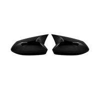 Auto Carcasa De Espejo Retrovisor Para Hyundai I10 2015 2016 2017 2018 2019 2020 Aspecto Deportivo Moderno Negro Brillante/Carbono Carcasa Espejo(Gloss Black)