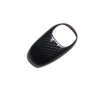 Auto Central Consola Decoración Panel Cubierta De La Palanca De Cambios Para Grand Cherokee 2014-2015, Material De PC, Patrón De Fibra De Carbono(Black)