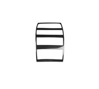 Auto Central Consola Decoración Panel Moldura Decorativa Interior Para Serie 5 525li 530le 2011-2017, Patrón De Fibra De Carbono, Material ABS(Rear Air Vent)