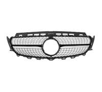 Auto Central Delantero Rejilla Para Benz Para W213 Para E200 Para E300 Para E400 2016-2020 Recorte Parrilla Delantera Accesorios Parrilla Delantera Negro Brillante
