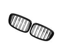 Auto Central Delantero Rejilla Para Serie 5 Para GT Para F07 2010 2011 2012 2013 2014 2015 2016 Parachoques Delantero Coche Rejilla Doble Lama Parrilla Carreras(Dual Slats)