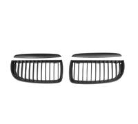 Auto Central Delantero Rejilla Parrilla Delantera Carreras Individual Para Serie 3 Para E90 Para E91 323I 328I 335I 330I 325I 2005-2008(Matte Black)