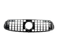 Auto Central Delantero Rejilla Parrilla Delantera Cromada Y Negra Para Benz Para GLC Para W253/Para X253 Para GLC300 Para GLC350 Para GLC43 2020+(Glossly black)