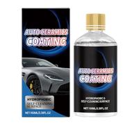 Auto Ceramic Coating Liquid - 100 ml Long Lasting Paint, Automotive Shine | Motorcycle Car Truck Detailing Protection System, Vehicle Exterior Brightening Agent for Sedan SUV Enthusiasts