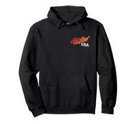 Auto clásico con diseño de dragster de Hotrod USA, Muscle Car, retro Sudadera con Capucha