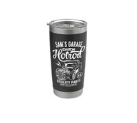 Auto clásico Sam's Hotrod Garage Sam Design Vaso térmico de acero inoxidable de doble pared