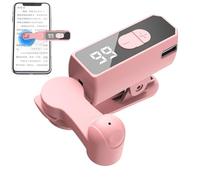 Auto Clicker - Controlador de simulación de Ajustable para Tocar continuamente los Dedos, Uso Manos Libres con Control de Velocidad, Herramienta de USB para Pruebas de Software de Oficina