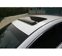 AUTO CLOVER - Deflector de viento universal para techo solar, guarda de lluvia, spoiler - mediano 88 cm