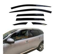 AUTO CLOVER Juego de deflectores de viento para Peugeot 3008 2016+ (6 piezas)