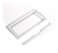 Auto Consola Central Decor Compatible con Jaguar para E-Pace 2018-2020 Consola Central De Automóvil Marco Navegación Cubierta Panel Control Aire Acondicionado Etiqueta Decorativa Embellecedora