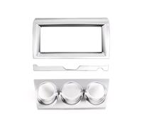 Auto Consola Central Decor Compatible con Jaguar para E-Pace 2018-2020 Consola Central De Automóvil Marco Navegación Cubierta Panel Control Aire Acondicionado Etiqueta Decorativa Embellecedora