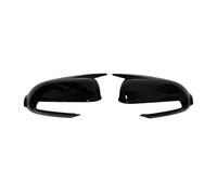 Auto Cubierta De Espejo Lateral Para Hyundai Para Kona 2018 2019 2020 2021 2022 2023 Mejora Moderna Negro Brillante/Fibra De Carbono Izquierda Y Derecha Carcasa Espejo(Gloss Black)