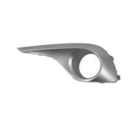 Auto Cubierta Faro Antiniebla Carcasa Parachoques Delantero Parrilla Conducción Coche Para Toyota Para Highlander 2012 2013 2014(Plata izquierda)