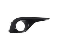 Auto Cubierta Faro Antiniebla Carcasa Parachoques Delantero Parrilla Conducción Coche Para Toyota Para Highlander 2012 2013 2014(Negro a la derecha)