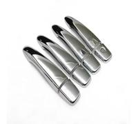 Auto Cubierta Manija Puerta Compatible Con Nissan Para Maxima Para A36 2016 2017 2018 2019 2020 Coche Carbono Fibra Brillante Negro Puerta Manija Cubierta Molduras Diseño Piezas(Silver 1K 2B)