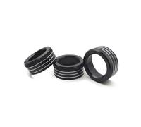 Auto Cubierta Perilla Interruptor Aire Acondicionado Perilla Audio Anillo Adorno Para GT86 86 2013-2020(Negro)