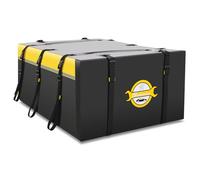 Auto Dachbox 20 Kubikfuß Faltbar Dachtasche Wasserdicht Dachkoffer Tragbar Dachboxen Dachgepäckträger Tasche mit Dach Verstärkten Riemen und für Autos Vans Suvs Reisen und Gepäcktransport