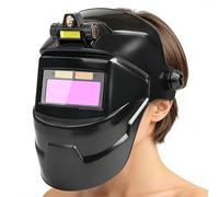 Auto Darkening Welding Helmet, Heat Resistant Welder Protection, Safety Welding Helmet for Construction Industrial Use, Adjustable Headgear for Metal Work, 11.4x6.7x7.5inches