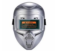 Auto Darkening Welding, Smart Welding Helmet, Solar Powered Lens Auto Adjust Shade, Full Face Protection High Clarity Wide Screen, Adjustable Headgear Comfort Fit, Safety Gear for Workshop Factory Use