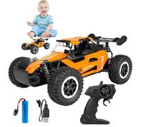 Auto de control de control remoto para niños, camión RC para niños - Toyadores de camiones de simulación de alta velocidad,Exquisito vehículo de ruta de pasatiempos al aire libre, juguetes de carreras
