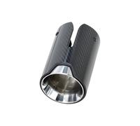 Auto Di Scarico Per Auto Para Mk6 VW Para Golf 6 7 Mk7 Para Polo 6r Para Bora Para Scirocco Lavida Variant Entrada 60mm Para Jetta Punta Silenciador Tubo Escape Auto Di Scarico In(In60mm silver)