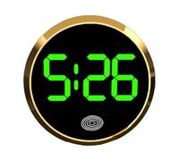 Auto Digital Timer - Vehicle Round Clock, Electronic Dashboard Display, Compact Precision Meter | Sleek Contemporary Style, Car Truck SUV RV Interior Accessory, Driving Gadget Upgrade