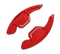 Auto DSG Para Seat Para Alhambra Para Ateca Para Leon4 5F FR Para Leon 2021 Mk4 Extensión Palanca Cambios Volante(ROJO)