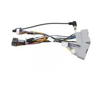 Auto Estéreo Pantalla Grande Fascia Marco Adaptador 2Din Tablero Audio Montaje Panel Marco Kit para Chrysler 300C 2005 2006 2007 Marco de Radio(Cable)