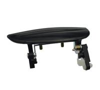 Auto Exterior Puerta Mango Para Kia Para Rio Para Sedán 2003 2004 2005 Manija Exterior De Puerta Delantera Izquierda Y Derecha, Lisa, Color Negro