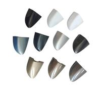 Auto Exterior Puerta Mango Para VW Para Passat B6 B7 2006-2011 Para CC 2009-2017 LHD Plata Izquierda Cerradura Puerta Del Conductor Tapa La Cubierta Manija Cilindro