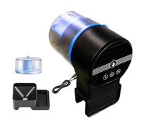 Auto Feeder Fish Tank - Smart Rechargeable Timer, Precise 3-Mode Feeding Style, 14x12x8cm Dimensions, Heavy 380g Mass, Professional Grade ABS Housing, For Aquarium Pond & Vacation Care