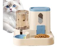 Auto Feeder Food and Water Dispenser - Auto Water Dispenser Feeder Set | Automatic Cat Feeder, Automatic Dog Cat Water Dispenser Food Feeder Set For Pets, Small Dogs